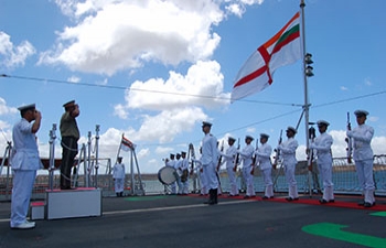Port call by Indian Naval Ships INS Mumbai, Teg, Talwar and Deepak, Antsiranana (Diego Suarez), 9-12 October 2014